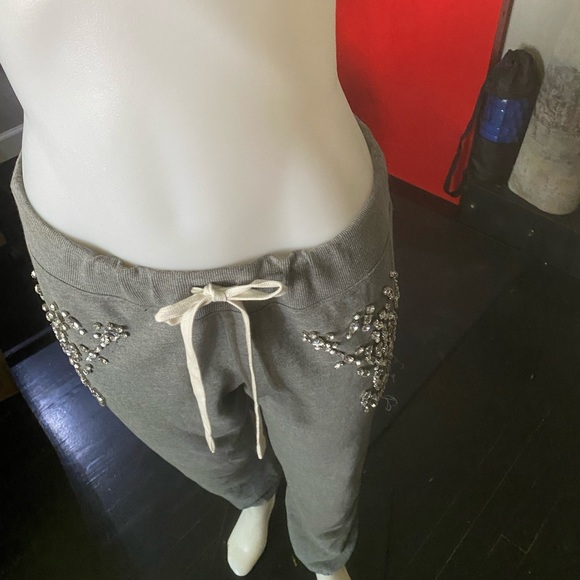Express Rhinestone Embellished Sweat Pants - Picture 2 of 4